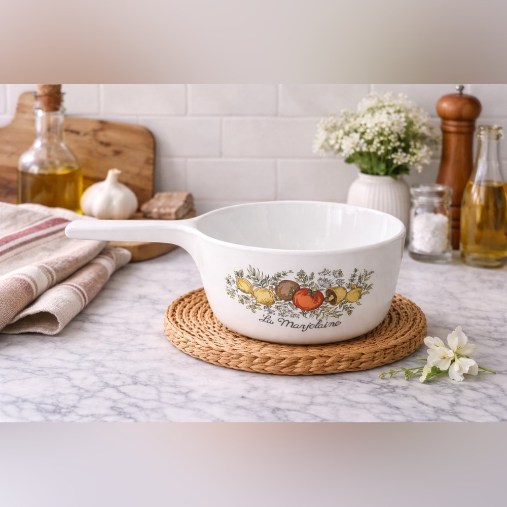VTG CorningWare “Spice of Life – La Marjolaine” Saucepan – P-82-B – 1.5 Pint